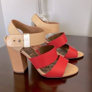Sam Edelman Sandal with Chunky Heel — Size 9